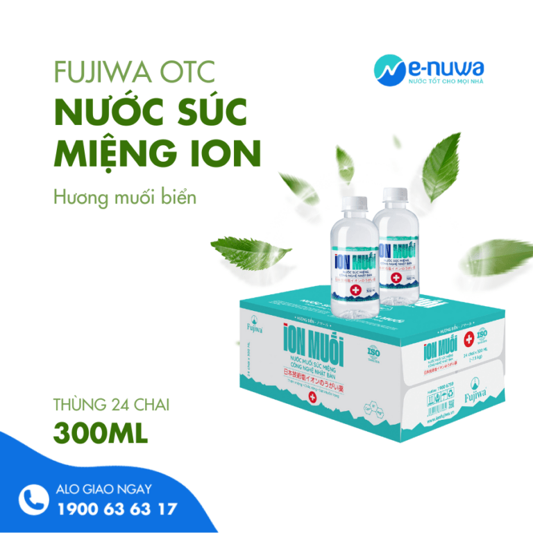 Nước súc miệng ion muối 680ml