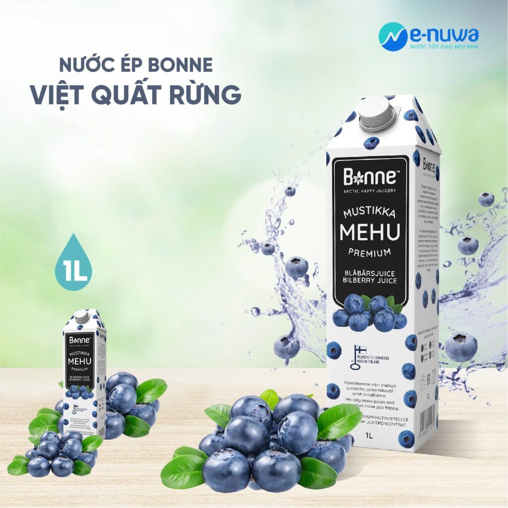 Nước ép việt quất rừng bonne