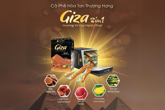 Giza 8in1 - Cà phê đẳng cấp dành cho giới tinh hoa