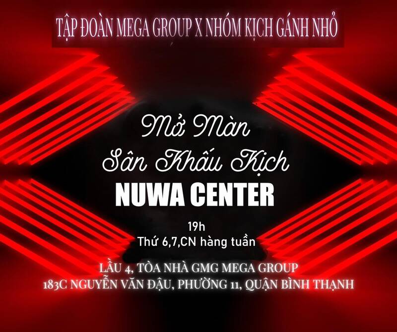 Nuwa Academy tổ chức các buổi kịch trong 3 buổi cuối tuần. Ảnh: Mega Group