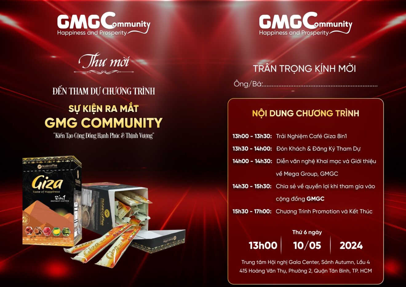 GMGC Community: Nơi hạnh phúc và thịnh vượng kiến tạo thành công